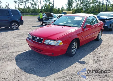 2004 Volvo C70 Lt from USA, damaged, VIN YV1NC63D34J063120
